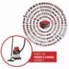 EINHELL ASPIRASOLIDI E LIQUIDI TC-VC 18/20 Li S-Solo