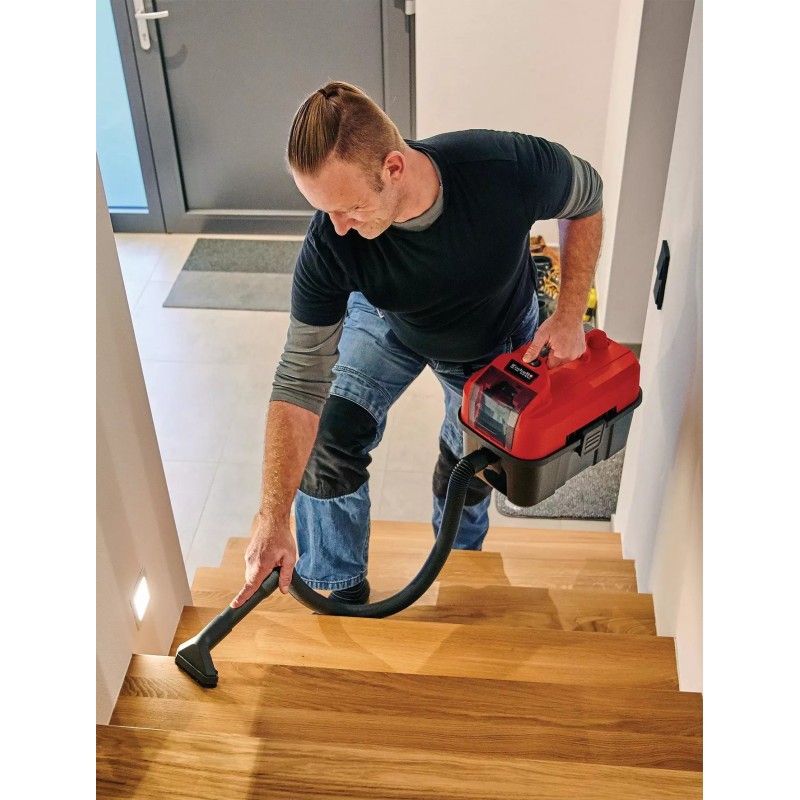 EINHELL ASPIRASOLIDI E LIQUIDI TE-VC 18/10 Li-Solo