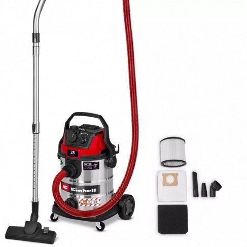 EINHELL ASPIRASOLIDI E LIQUIDI TE-VC 2580 SACL