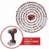 EINHELL AVVITATORE A PERCUSSIONE TP-CW 18/750-C Li BL-Solo