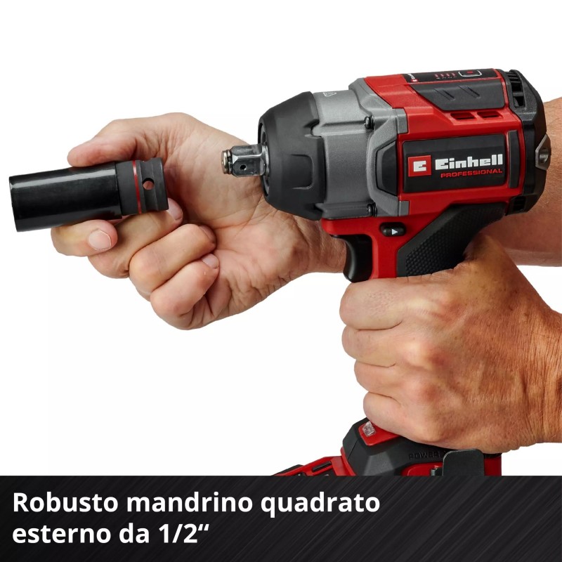 EINHELL AVVITATORE A PERCUSSIONE TP-CW 18/750-C Li BL-Solo