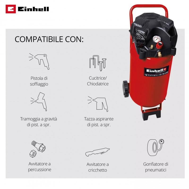 EINHELL COMPRESSORE TC-AC 240/50/10 OF