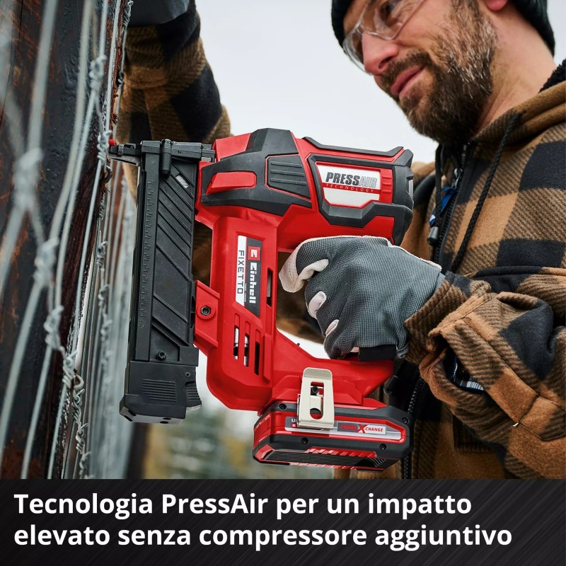 EINHELL GRAFFATRICE A BATTERIA FIXETTO 18/38 S
