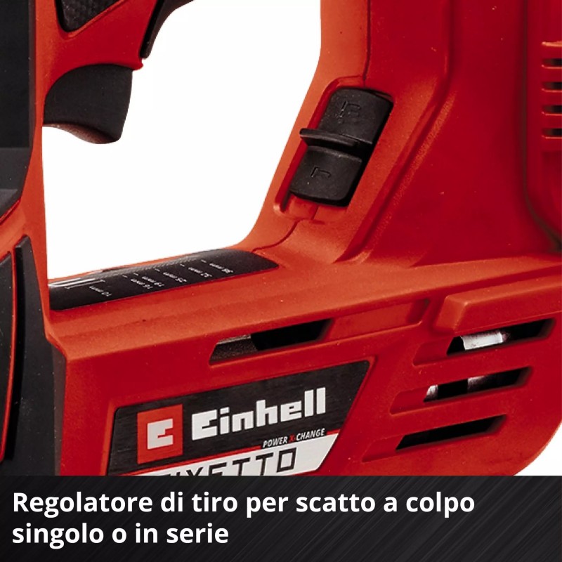 EINHELL GRAFFATRICE A BATTERIA FIXETTO 18/38 S