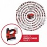 EINHELL GRAFFETTATRICE E CHIODATRICE A BATTERIA TE-CN 18 Li - Solo