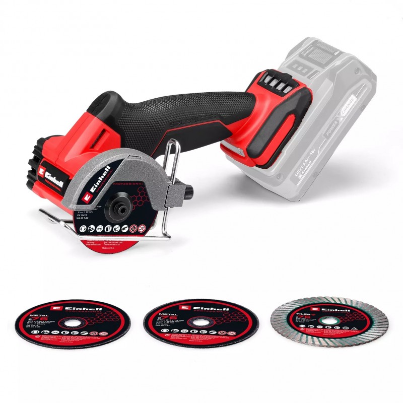 EINHELL SMERIGLIATRICE COMPATTA TP-CO 18/76-C Li BL - Solo