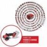 EINHELL SMERIGLIATRICE COMPATTA TP-CO 18/76-C Li BL - Solo