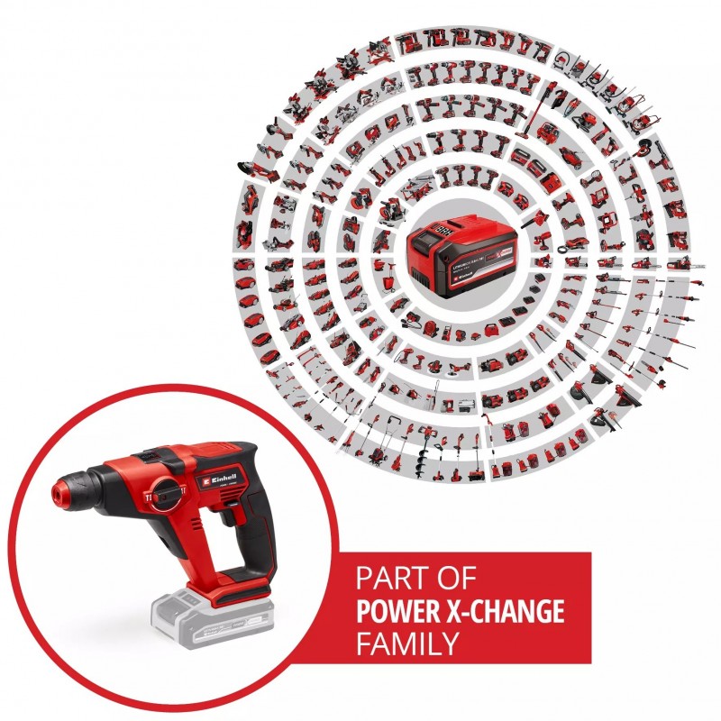 EINHELL TASSELLATORE A BATTERIA TE-HD 18/12 Li-Solo
