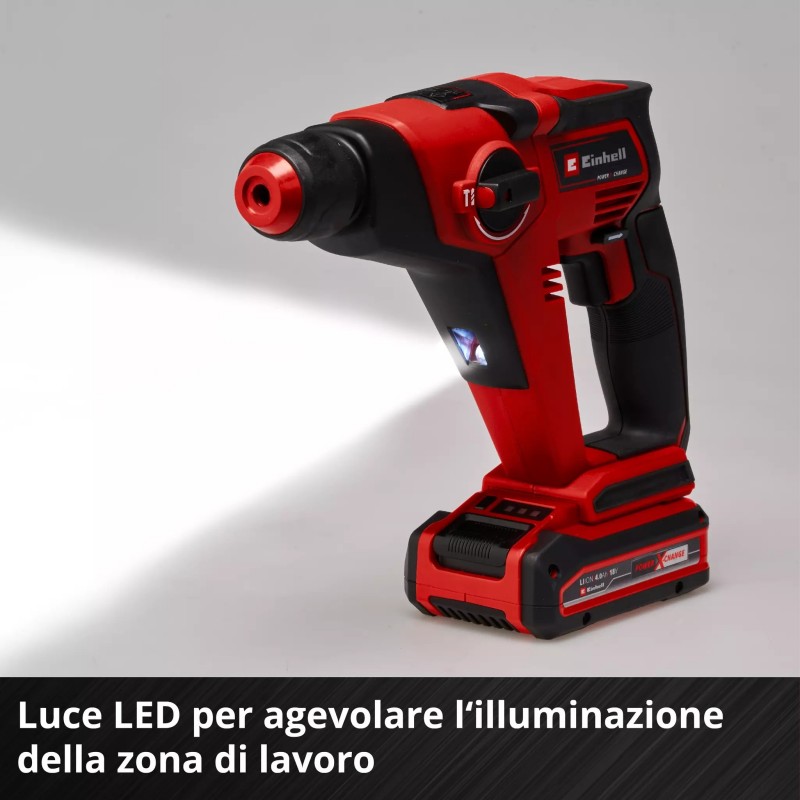 EINHELL TASSELLATORE A BATTERIA TE-HD 18/12 Li-Solo