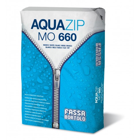 Impermeabilizzante Fassa Aquazip MO660 bianco e grigio ( Sacco da 25 Kg) Fassa Bortolo - 1
