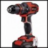 EINHELL TRAPANO A PERCUSSIONE A BATTERIA TE-CD 18/40 Li-i +64 (2x2