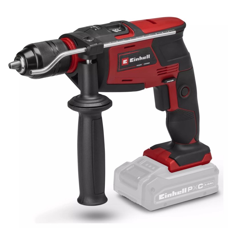 EINHELL TRAPANO A PERCUSSIONE A BATTERIA TE-ID 18 Li - Solo