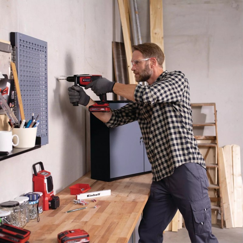 EINHELL TRAPANO A PERCUSSIONE A BATTERIA TE-ID 18 Li - Solo