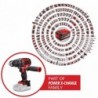 EINHELL TRAPANO A PERCUSSIONE TP-CD 18/60 Li-i BL Solo