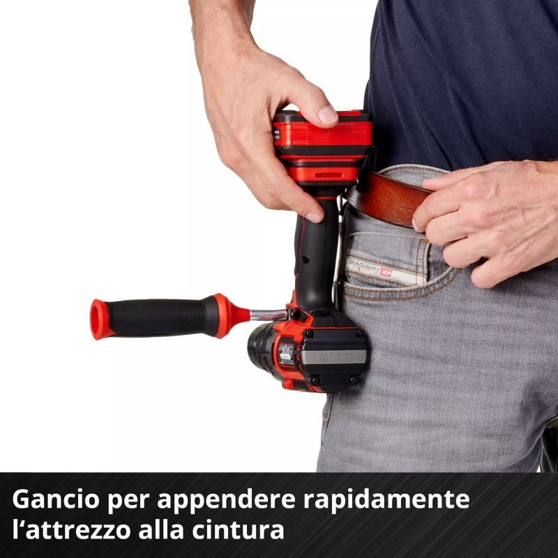 EINHELL TRAPANO A PERCUSSIONE TP-CD 18/60 Li-i BL Solo