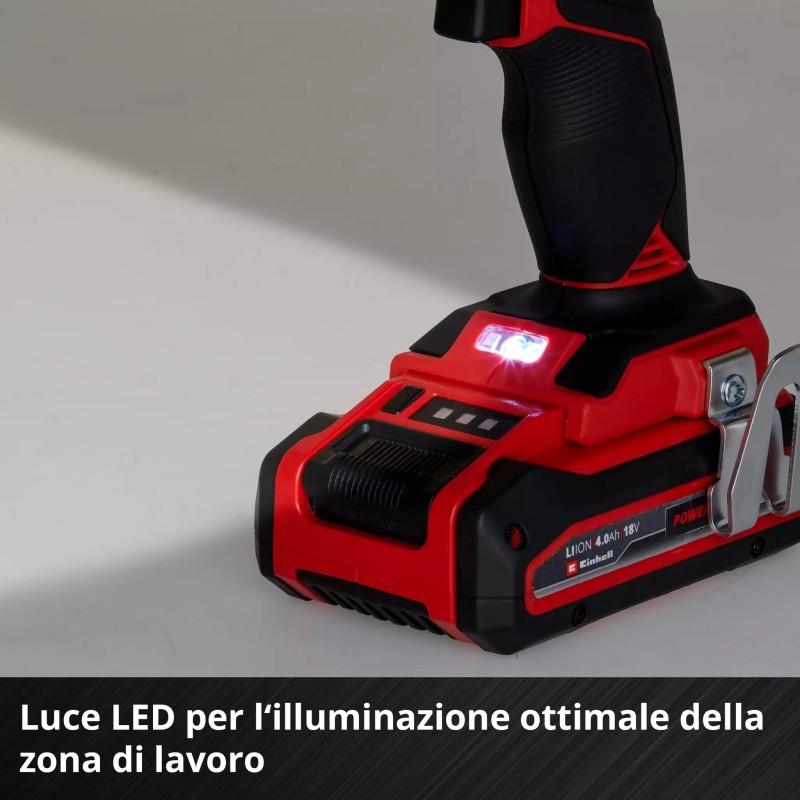 EINHELL TRAPANO A PERCUSSIONE TP-CD 18/80 Li BL-Solo