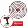 EINHELL TRAPANO AVVITATORE A BATTERIA TC-CD 18/35 Li - Solo