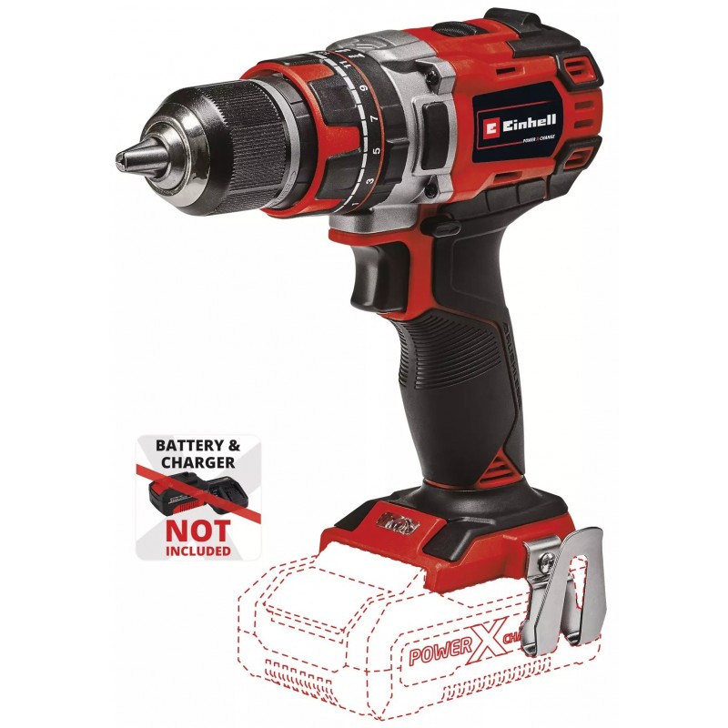 EINHELL TRAPANO AVVITATORE A PERCUSSIONE TP-CD 18/50 Li-i BL-Solo
