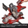 EINHELL TRONCATRICE A BATTERIA TE-MS 18/210 Li-Solo