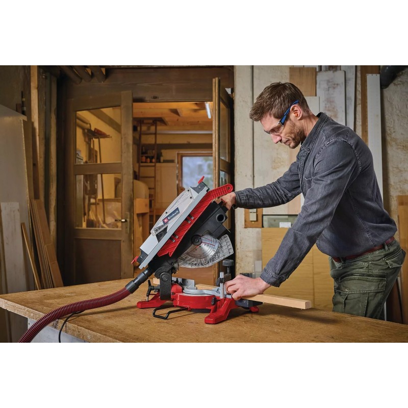 EINHELL TRONCATRICE CON BANCO SUPERIORE TE-MS 216 T