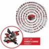 EINHELL TRONCATRICE RADIALE A BATTERIA TE-SM 36/210 Li - Solo