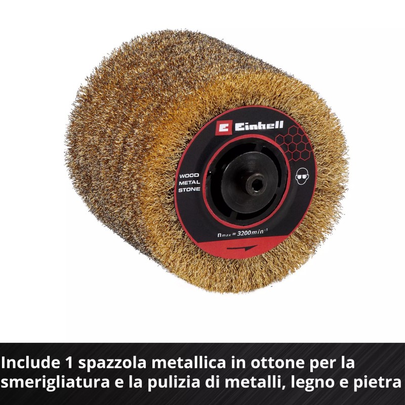 EINHELL LEVIGATRICE A SPAZZOLA TP-BR 18/32 Li BL-Solo