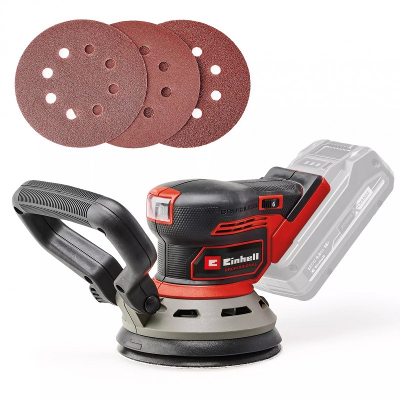 EINHELL LEVIGATRICE ECCENTRICA TP-RS 18/32 Li BL - Solo