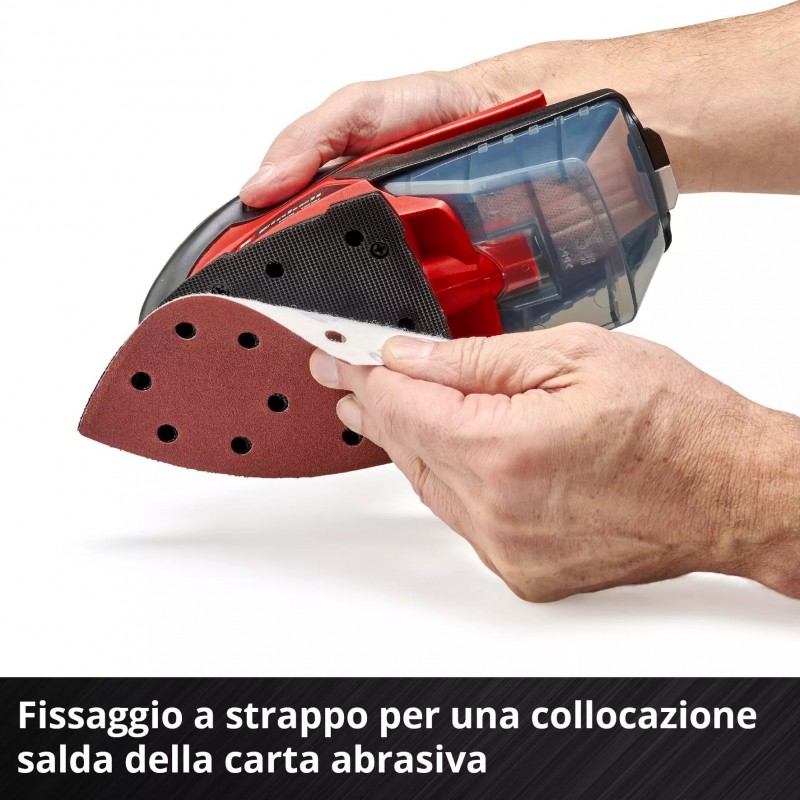 EINHELL LEVIGATRICE ORBITALE A BATTERIA TE-OS 18/150 Li Solo