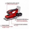 EINHELL LEVIGATRICE ORBITALE A BATTERIA TE-OS 18/230 Li Solo