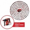 EINHELL MARTELLO TASSELLATORE A BATTERIA HEROCCO 36/28 - SOLO