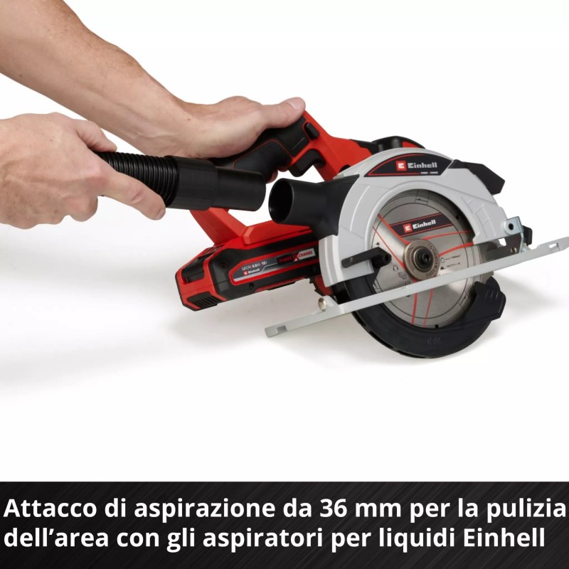 EINHELL SEGA CIRCOLARE A BATTERIA TE-CS 18/165-1 Li - Solo