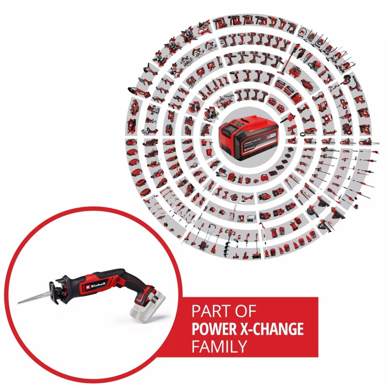 EINHELL SEGA UNIVERSALE A BATTERIA TE-AP 18/13 Li-Solo
