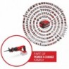 EINHELL SEGA UNIVERSALE A BATTERIA TE-AP 18/22 Li-Solo