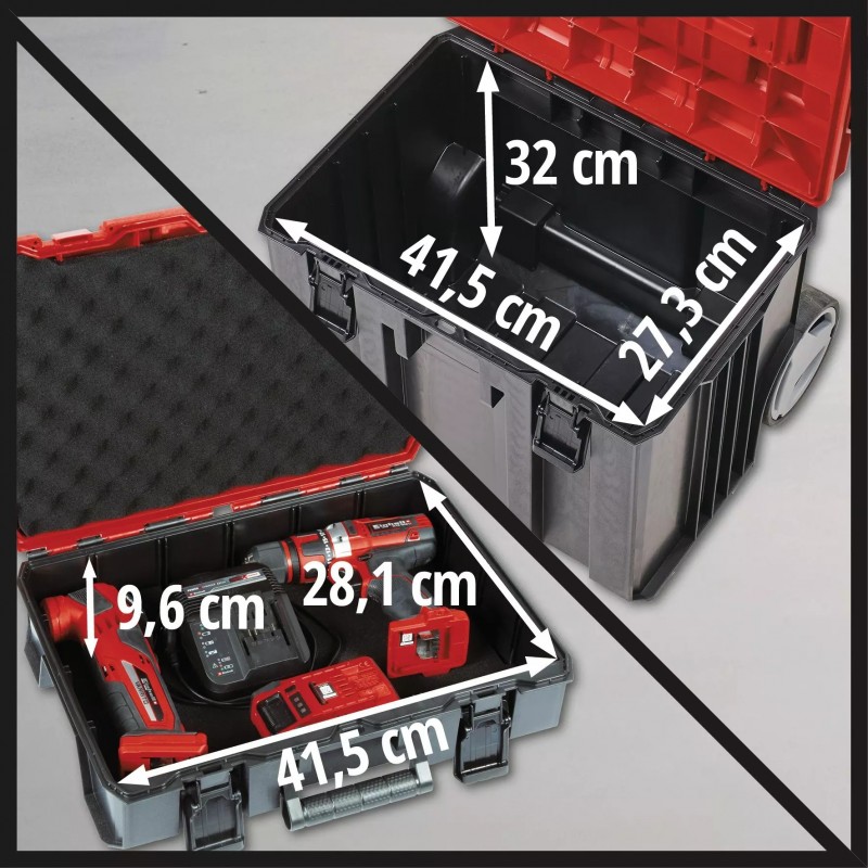 EINHELL SISTEMA DI VALIGETTE E-CASE TOWER