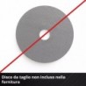 EINHELL SMERIGLIATRICE ANGOLARE A BATTERIA TC-AG 18/115 Li (1x4
