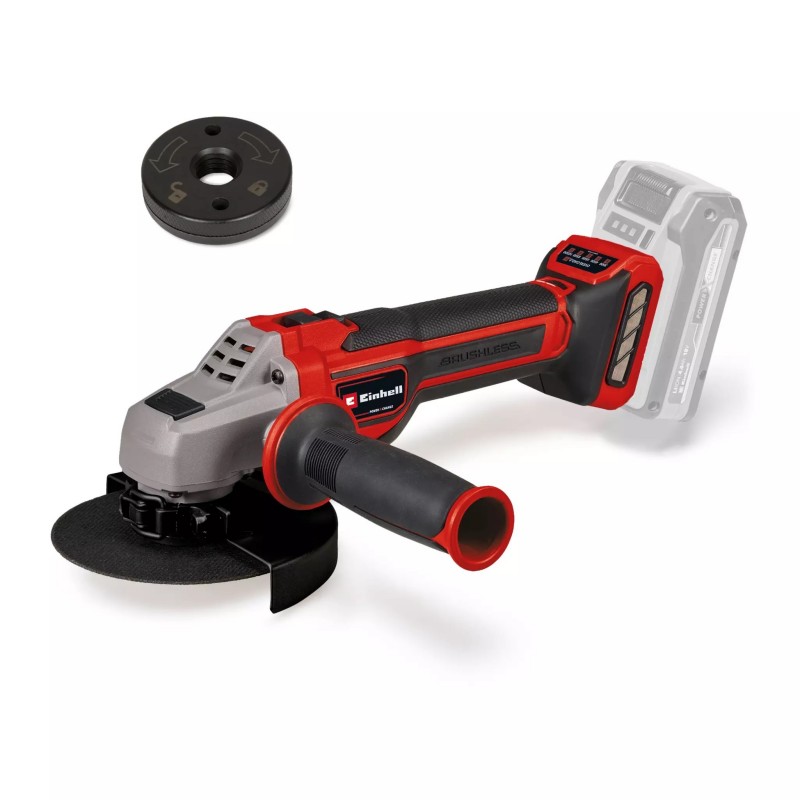 EINHELL SMERIGLIATRICE ANGOLARE A BATTERIA TP-AG 18/125 CE Q Li - Solo