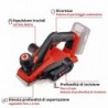 EINHELL PIALLA A BATTERIA TE-PL 18/82 Li - Solo
