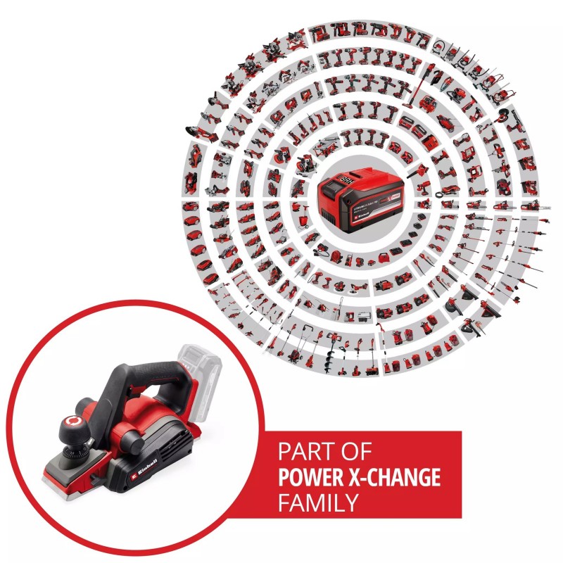 EINHELL PIALLA A BATTERIA TP-PL 18/3 Li BL - Solo