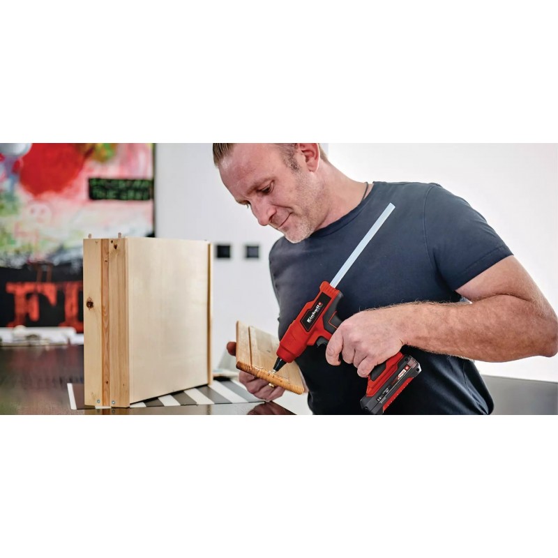 EINHELL PISTOLA PER COLLA A CALDO TE-CG 18 Li - Solo