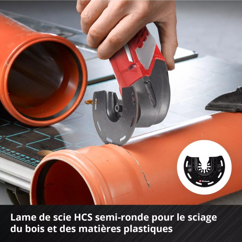 EINHELL SET ACCESSORI MULTIFUNZIONE LEGNO METALLO PIASTRELLE 6 PEZZI