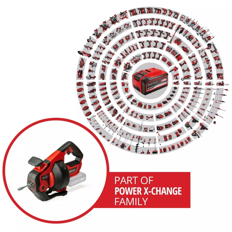 EINHELL STURATUBI A BATTERIA TE-DA 18/760 Li Solo