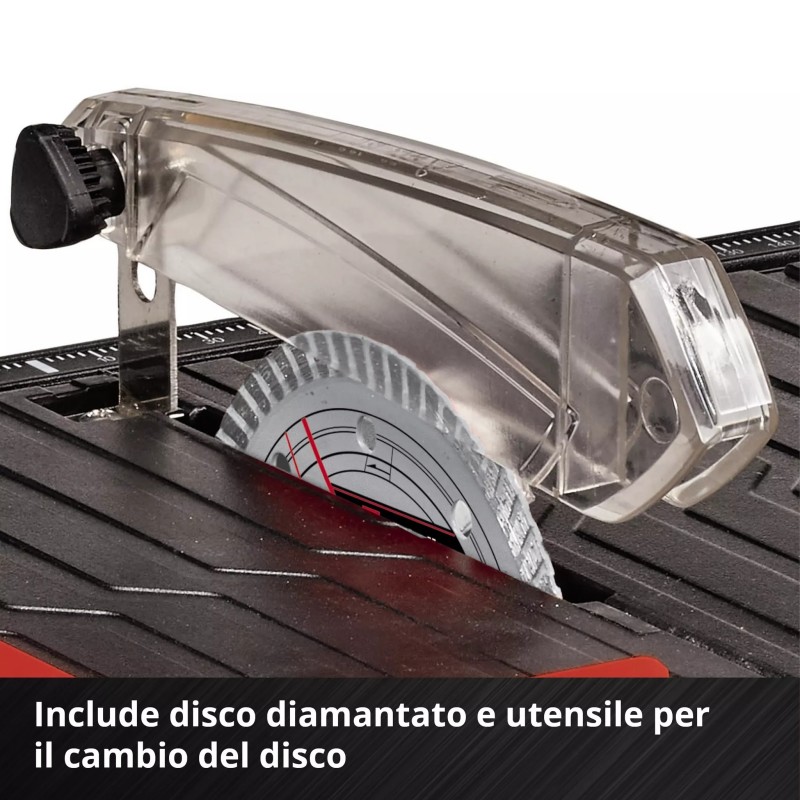 EINHELL TAGLIAPIASTRELLE A BATTERIA TE-TC 18/115 Li-Solo