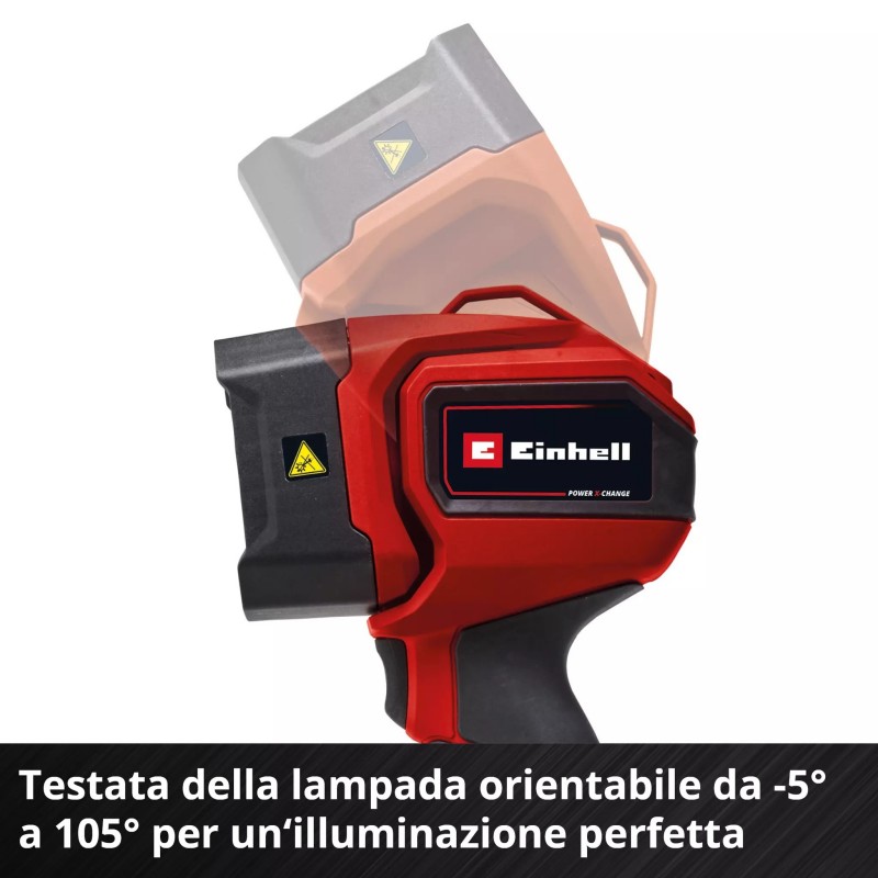 EINHELL TORCIA RICARICABILE TC-CL 18/350 Li - Solo