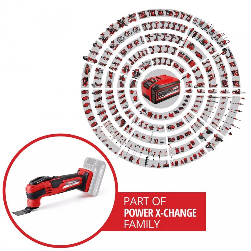 EINHELL UTENSILE MULTIFUNZIONE A BATTERIA VARRITO
