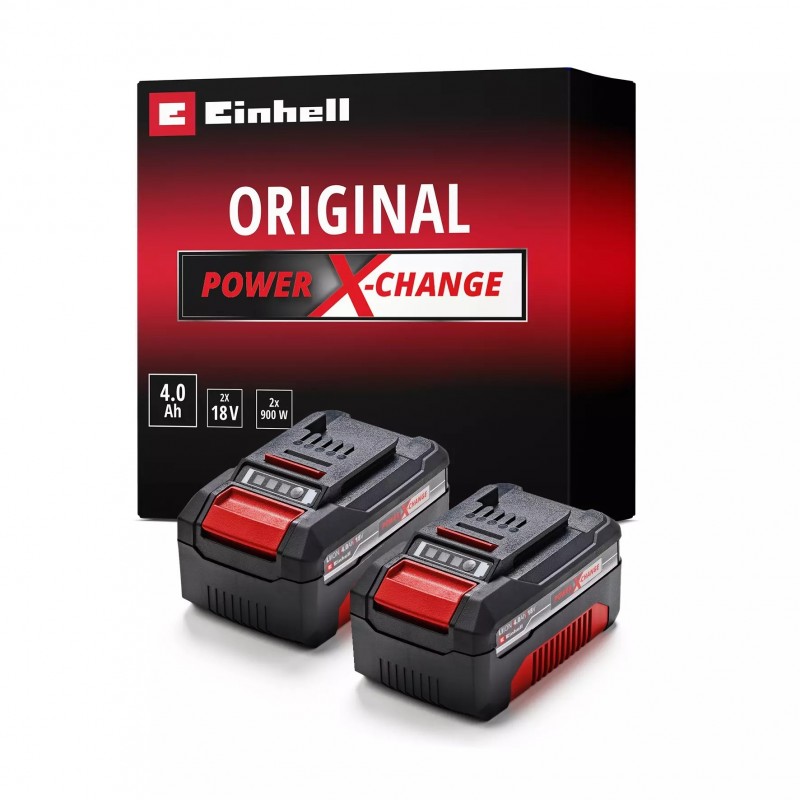 EINHELL BATTERIE PXC 2x 18V 4