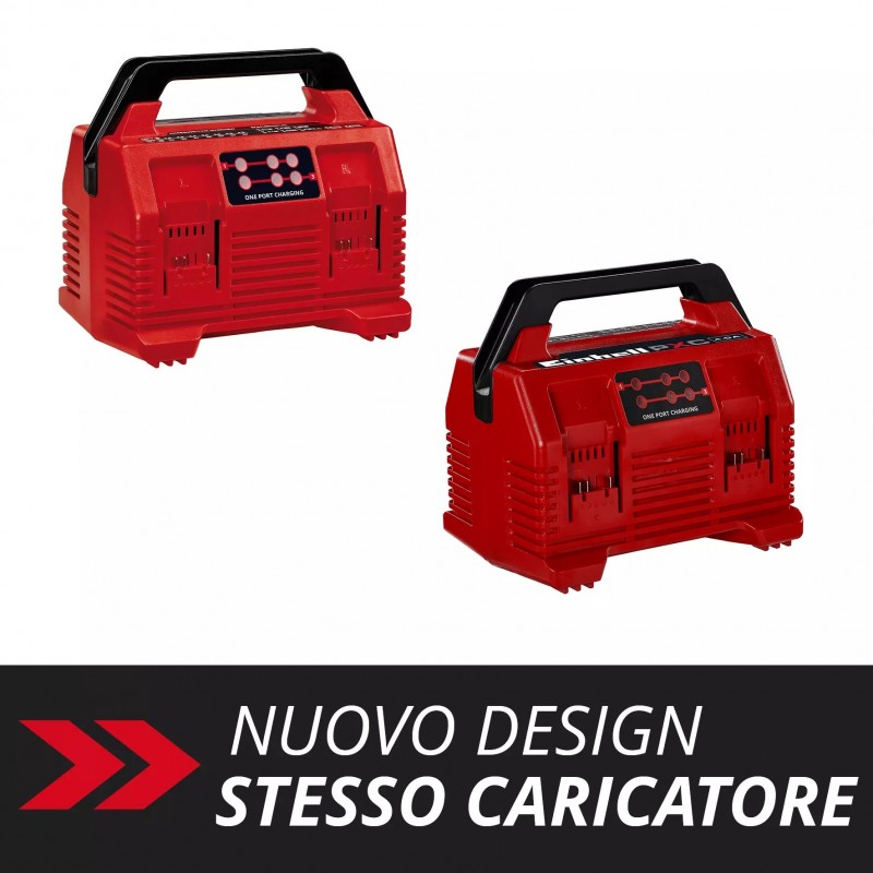 EINHELL CARICABATTERIE POWER X-QUATTROCHARGER 2x2 4A