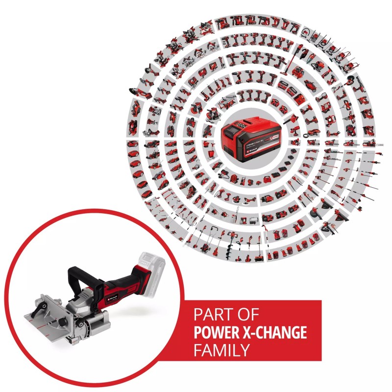 EINHELL FRESATRICE ORIZZONTALE TE-BJ 18 Li - Solo