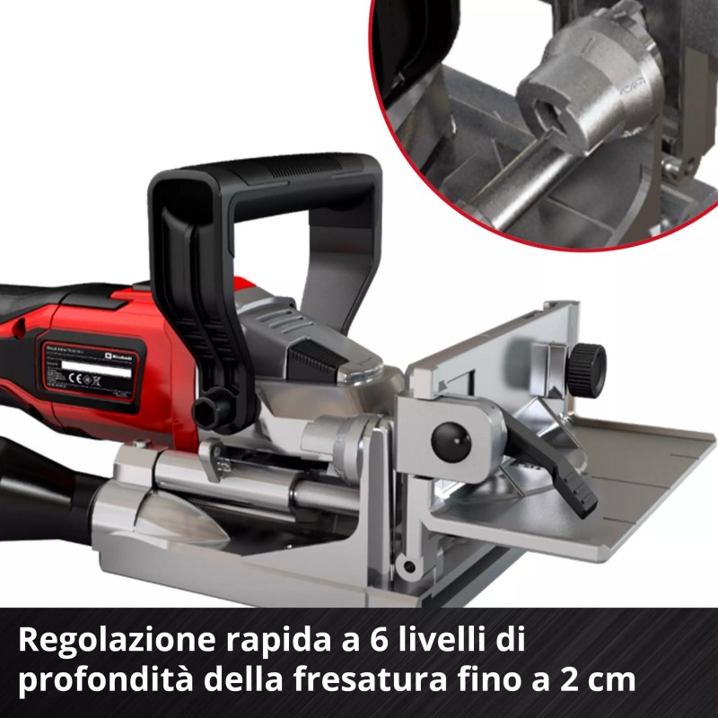EINHELL FRESATRICE ORIZZONTALE TE-BJ 18 Li - Solo