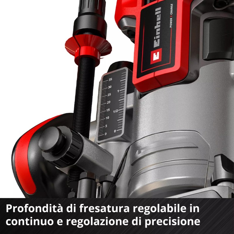 EINHELL FRESATRICE VERTICALE TP-RO 18 Li BL - Solo