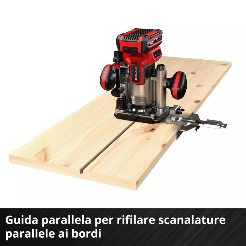 EINHELL FRESATRICE VERTICALE TP-RO 18 Li BL - Solo